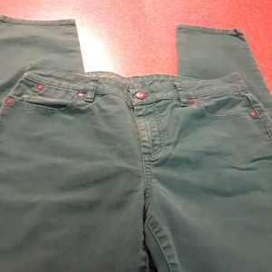 Heritage green slim ankle denim Jean's  ladi es size 8 $15